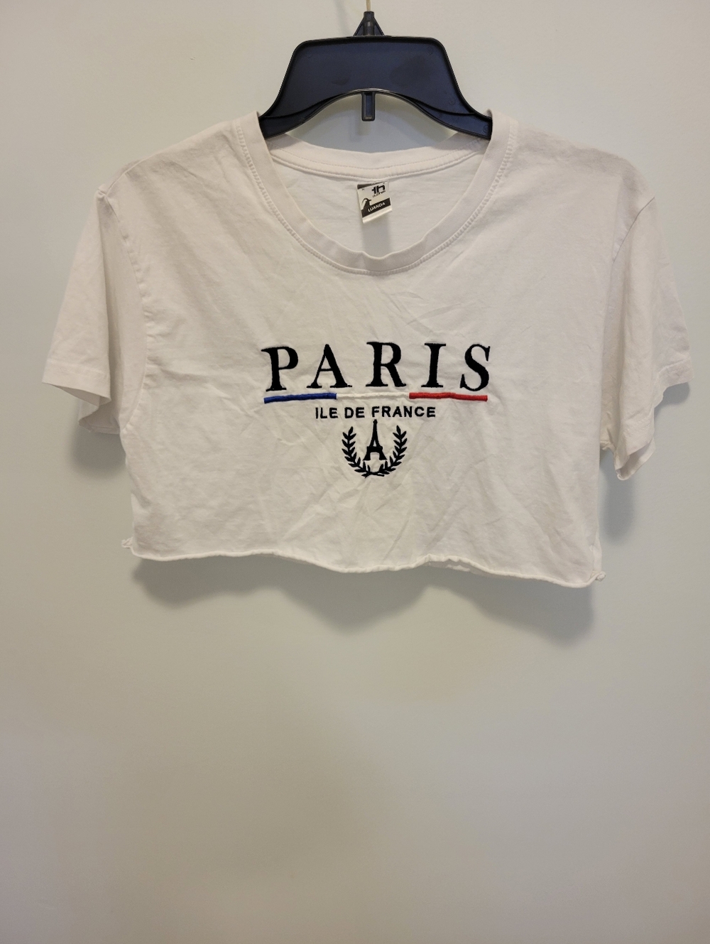 Paris Cropped Tee